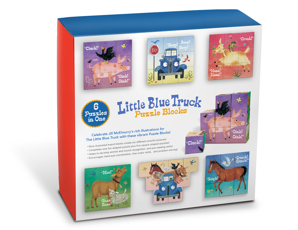 Little Blue Truck Puzzle Blocks