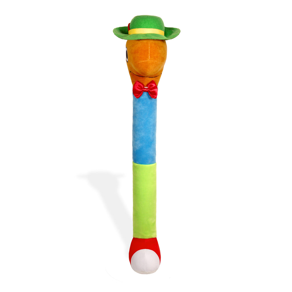 Lowly Worm Bendable Soft Toy with Board Book