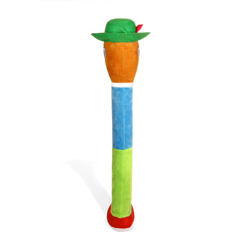 Lowly Worm Bendable Soft Toy with Board Book