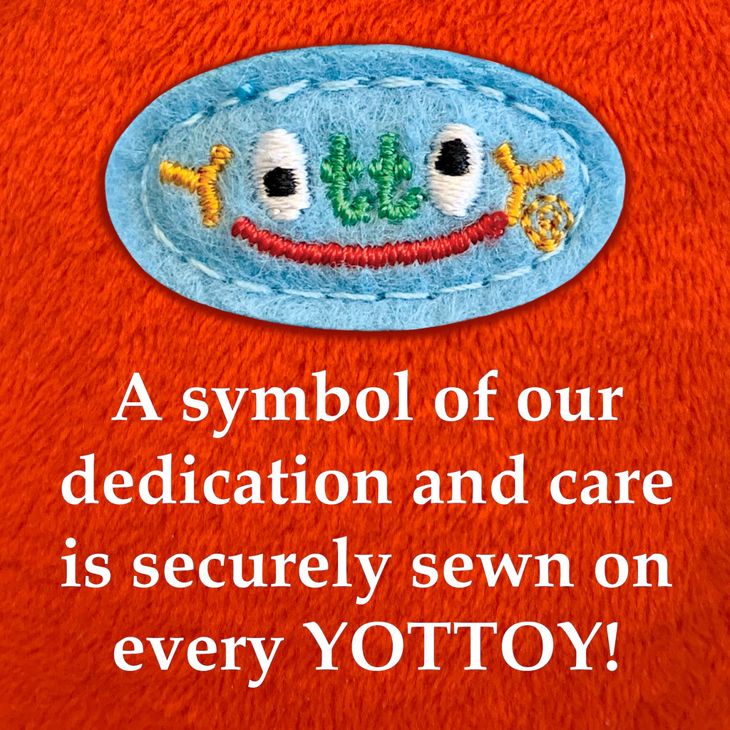 Lowly Worm Soft Toy with Applecar