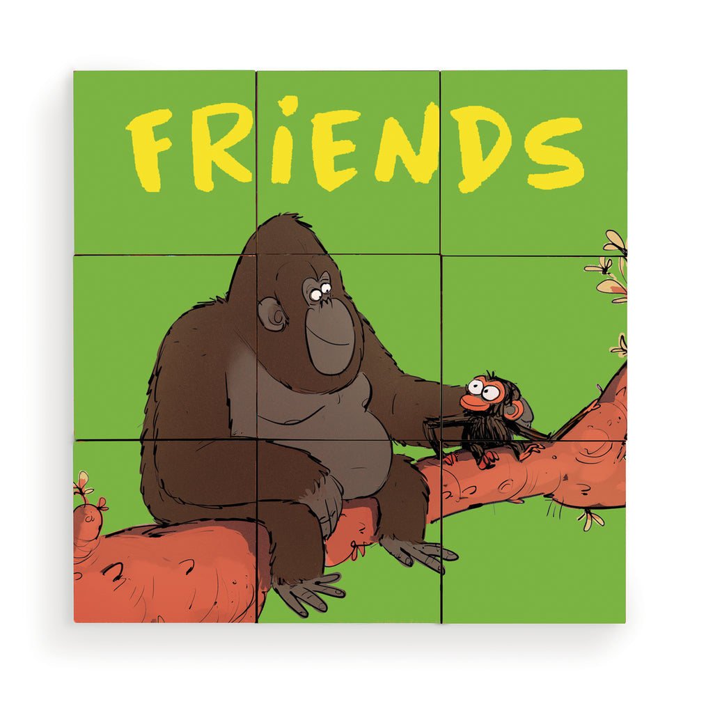 Grumpy Monkey Puzzle Blocks - 6 Puzzles in 1
