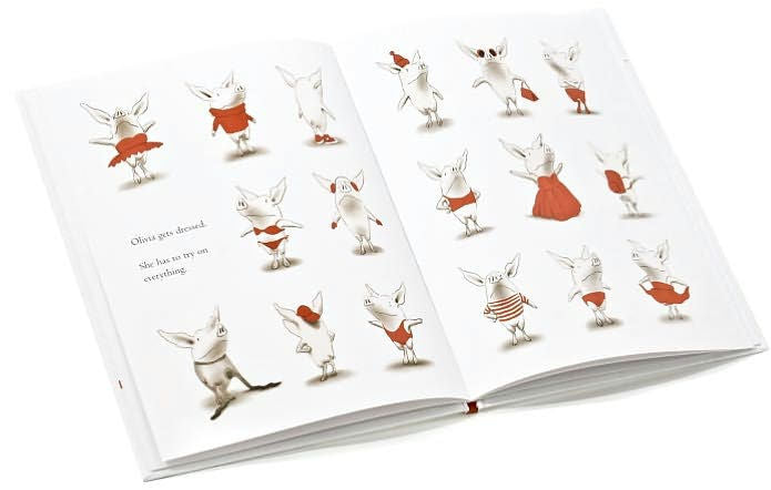 "Olivia" Hardcover Book