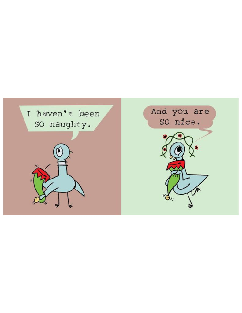"Don't Let the Pigeon Drive the Sleigh" Hardcover Book