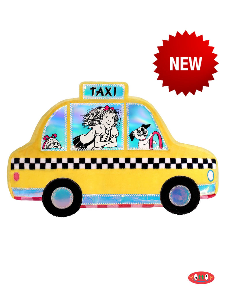 Eloise Taxi Plush Pillow