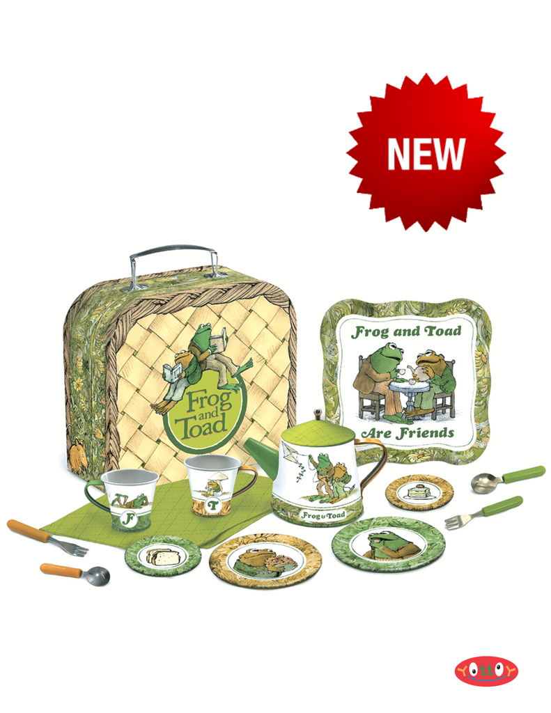 Frog and Toad 15 Piece Tin Picnic Set