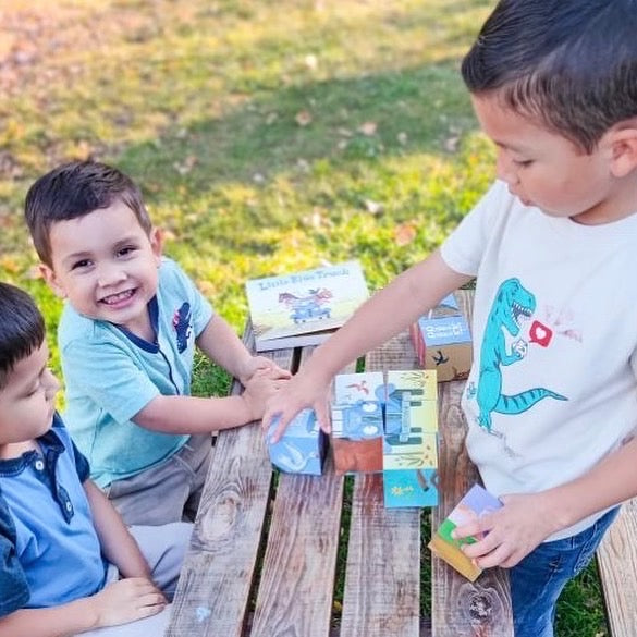 Little Blue Truck Puzzle Blocks