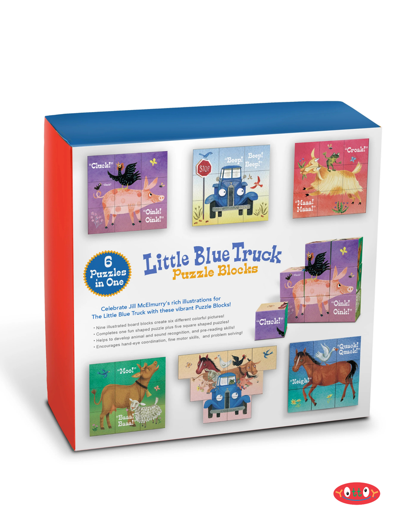 Little Blue Truck Puzzle Blocks