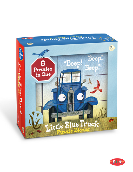 Little Blue Truck Puzzle Blocks – YOTTOY Productions Little Blue Truck Puzzle Blocks – YOTTOY Productions