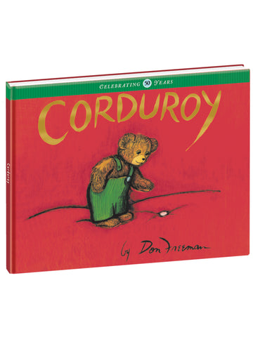 "A Christmas Wish for Corduroy" Hardcover Book