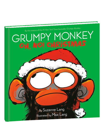 "Grumpy Monkey" Hardcover Book