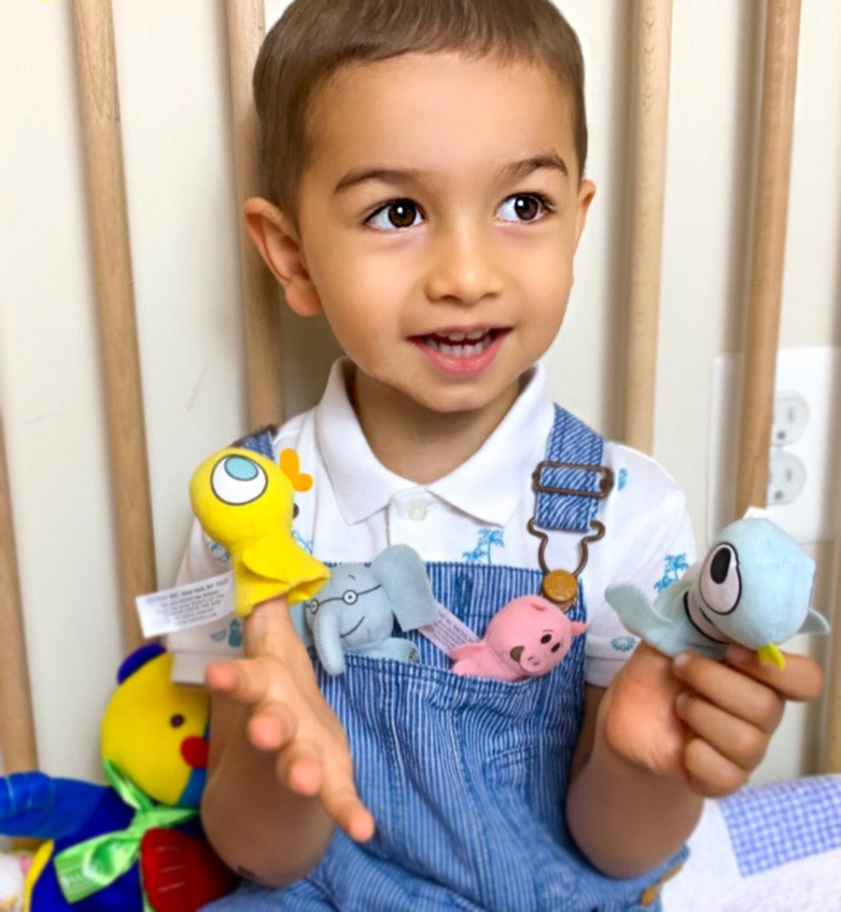 The Pigeon and Duckling Finger Puppets