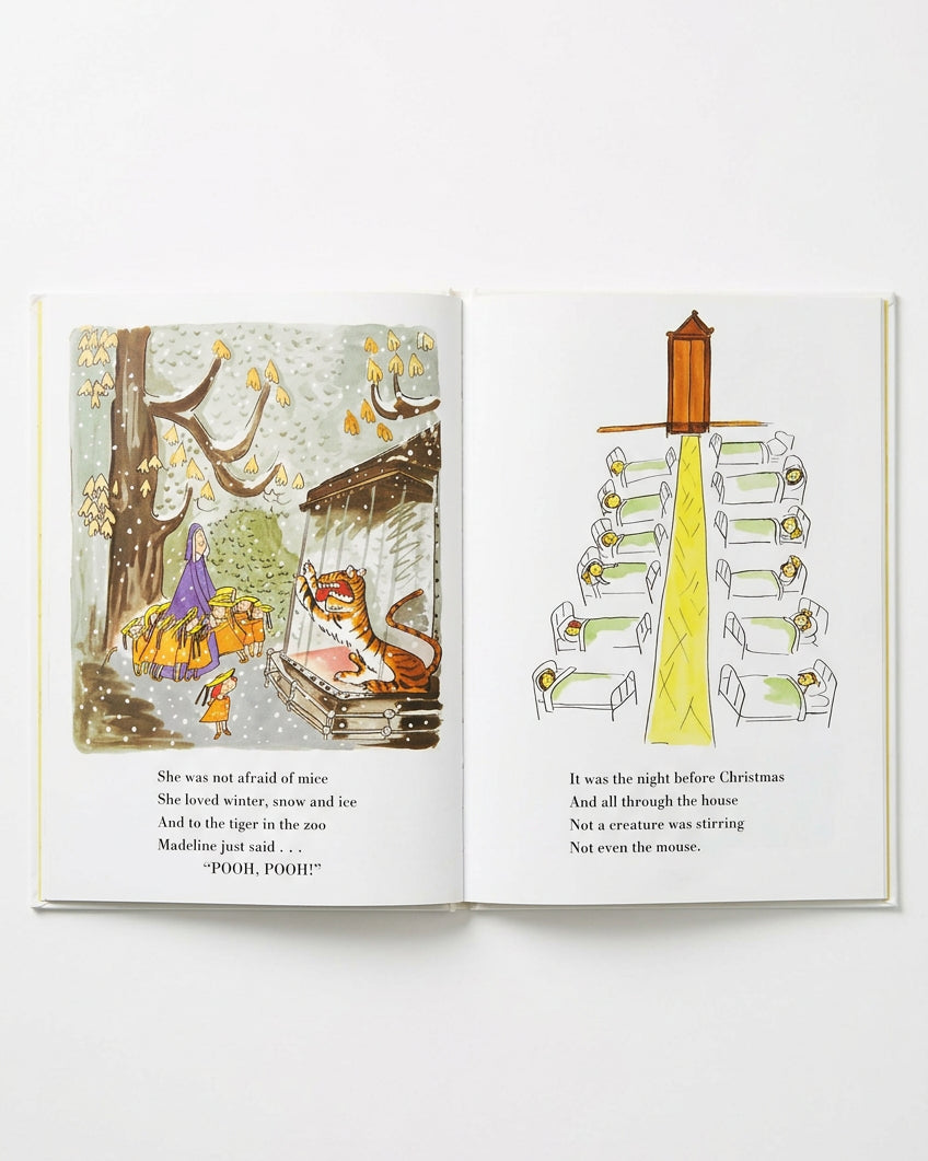"MADELINE'S CHRISTMAS" HARDCOVER BOOK