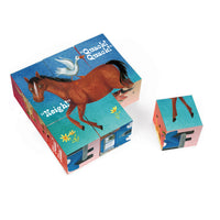 LITTLE BLUE TRUCK PUZZLE BLOCKS - 6 PUZZLES IN 1