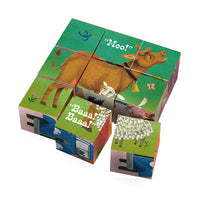 LITTLE BLUE TRUCK PUZZLE BLOCKS - 6 PUZZLES IN 1