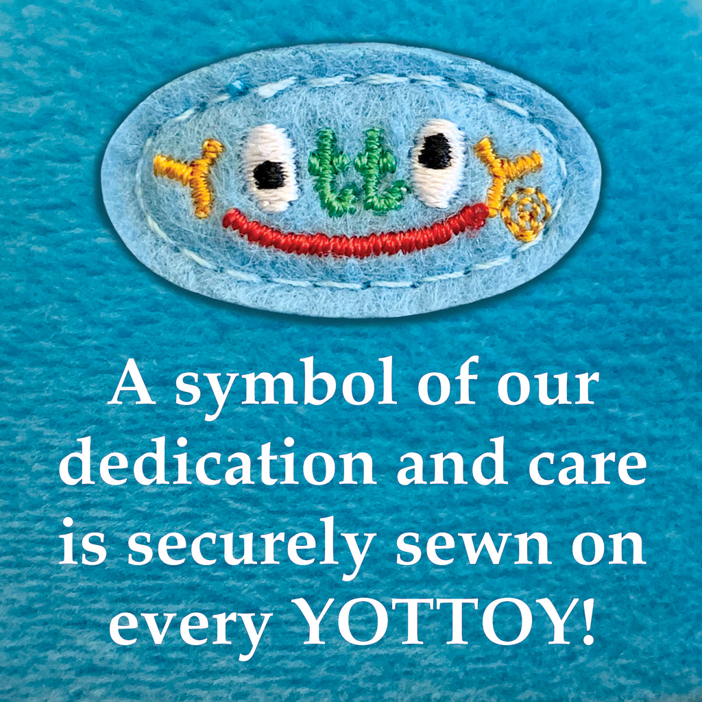 Huckle Cat Soft Toy with Blue Car