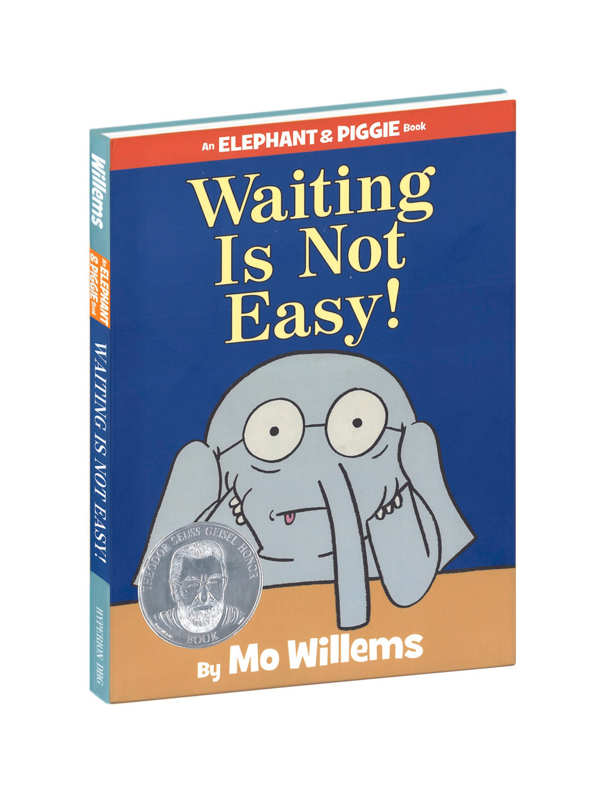 "WAITING IS NOT EASY!" HARDCOVER BOOK