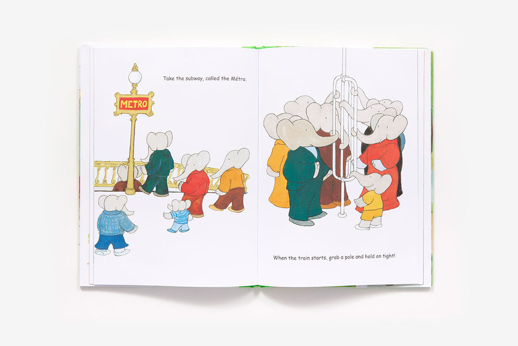 "Babar's Guide to Paris" Hardcover Book