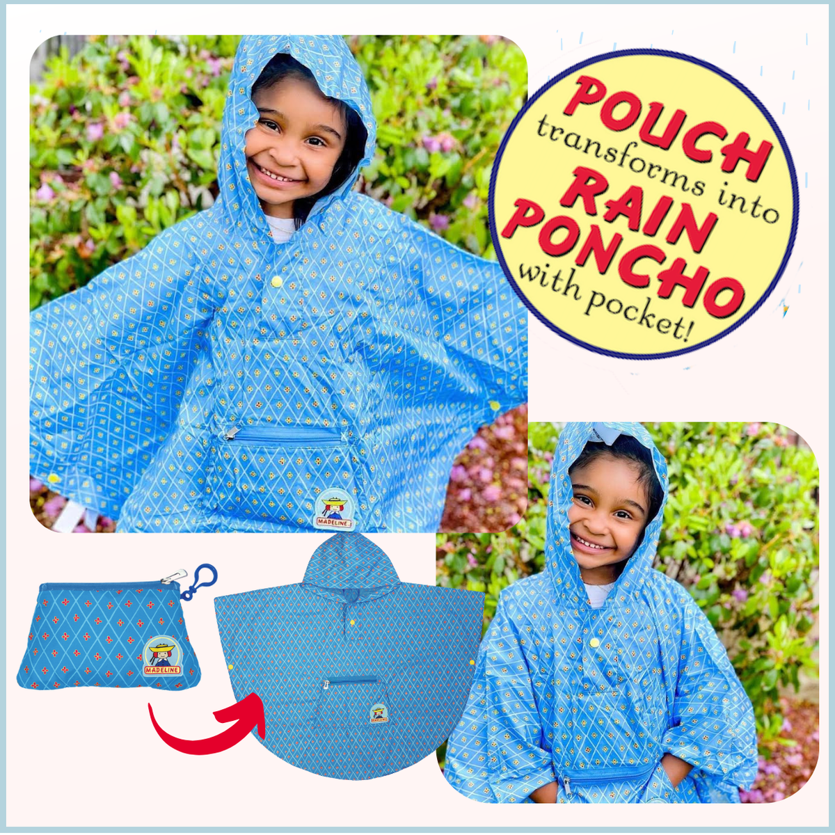MADELINE RAIN PONCHO