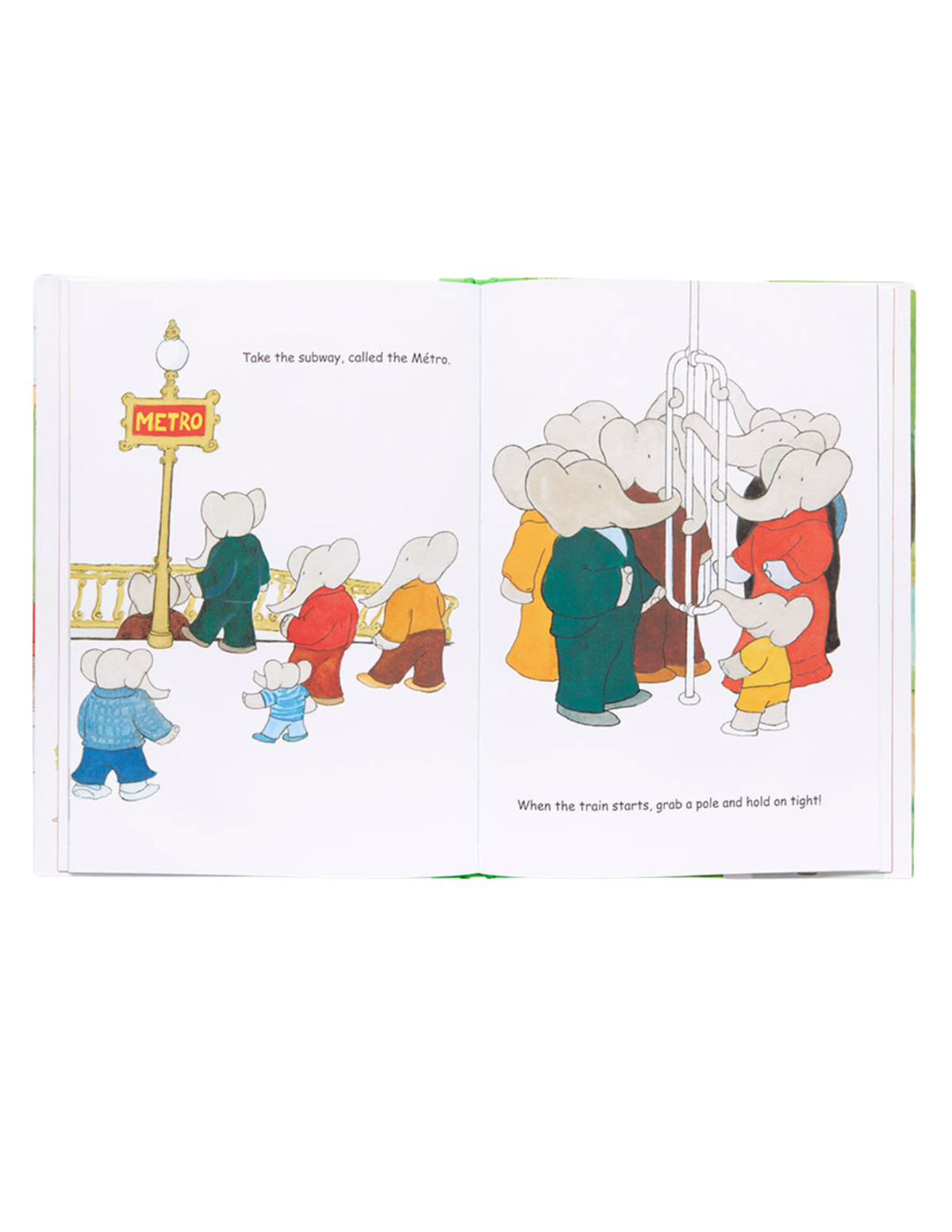 "BABAR'S GUIDE TO PARIS" HARDCOVER BOOK