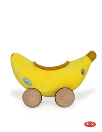 BANANAS GORILLA SOFT PLUSH TOY WITH BANANAMOBILE