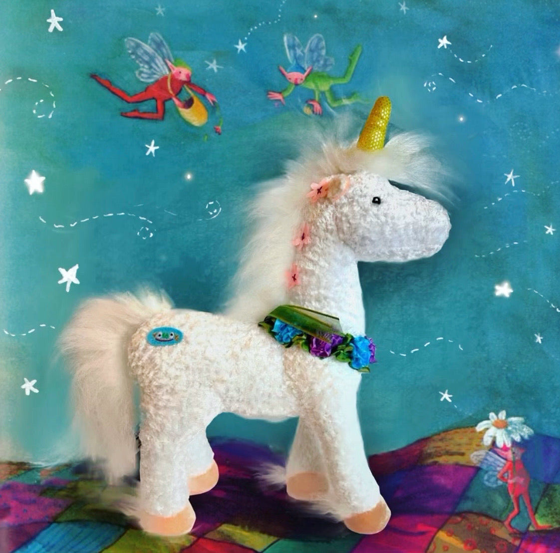 CAPRICORN THE UNICORN 12" SOFT PLUSH TOY