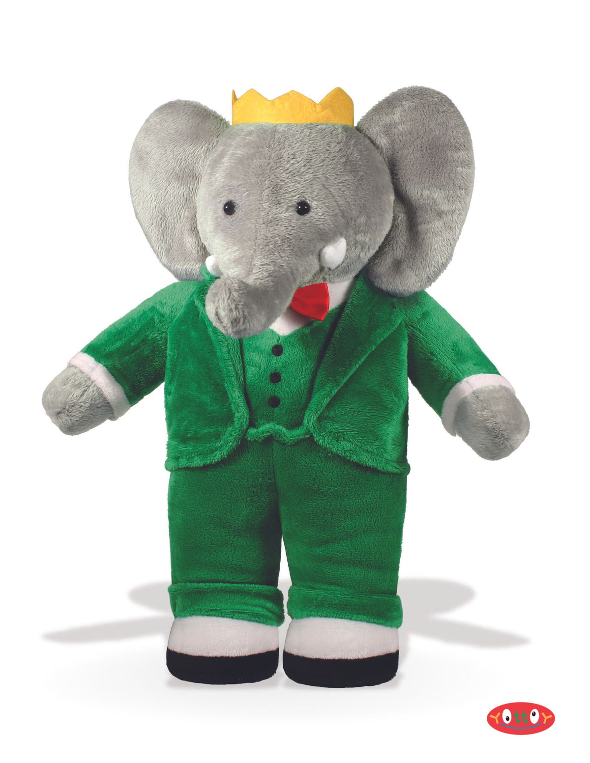 CLASSIC STANDING BABAR 13" SOFT PLUSH TOY