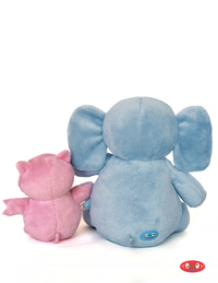 ELEPHANT & PIGGIE SOFT PLUSH TOY PAIR