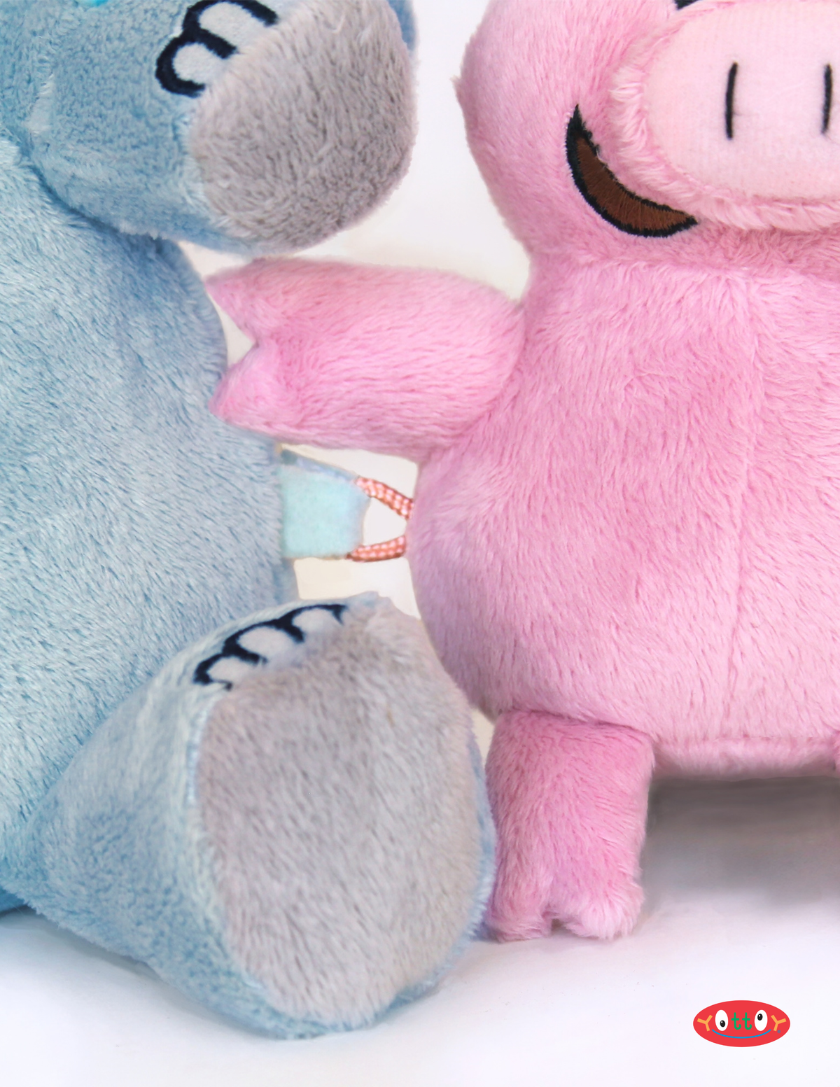 ELEPHANT & PIGGIE SOFT PLUSH TOY PAIR