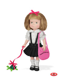 ELOISE POSEABLE DOLL WITH SKIPPERDEE AND PURSE IN TAKE-ALONG PACKAGE
