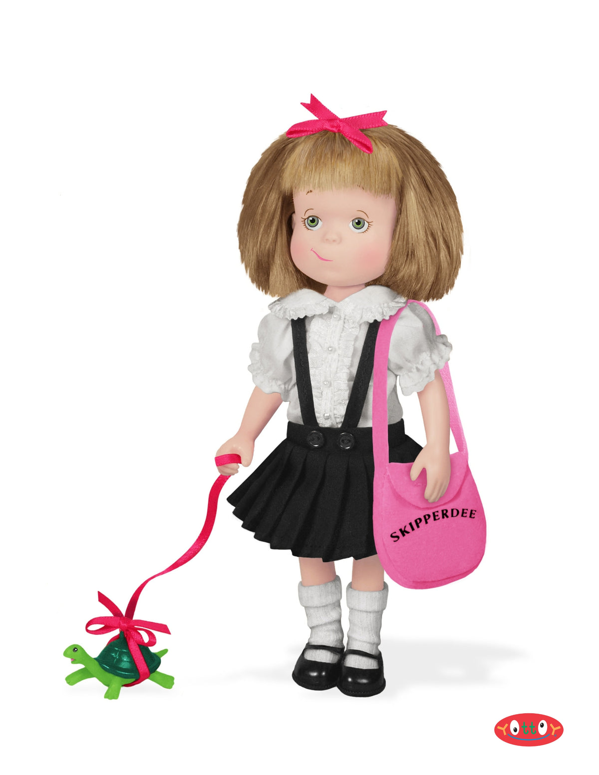 ELOISE POSEABLE DOLL WITH SKIPPERDEE AND PURSE IN TAKE-ALONG PACKAGE