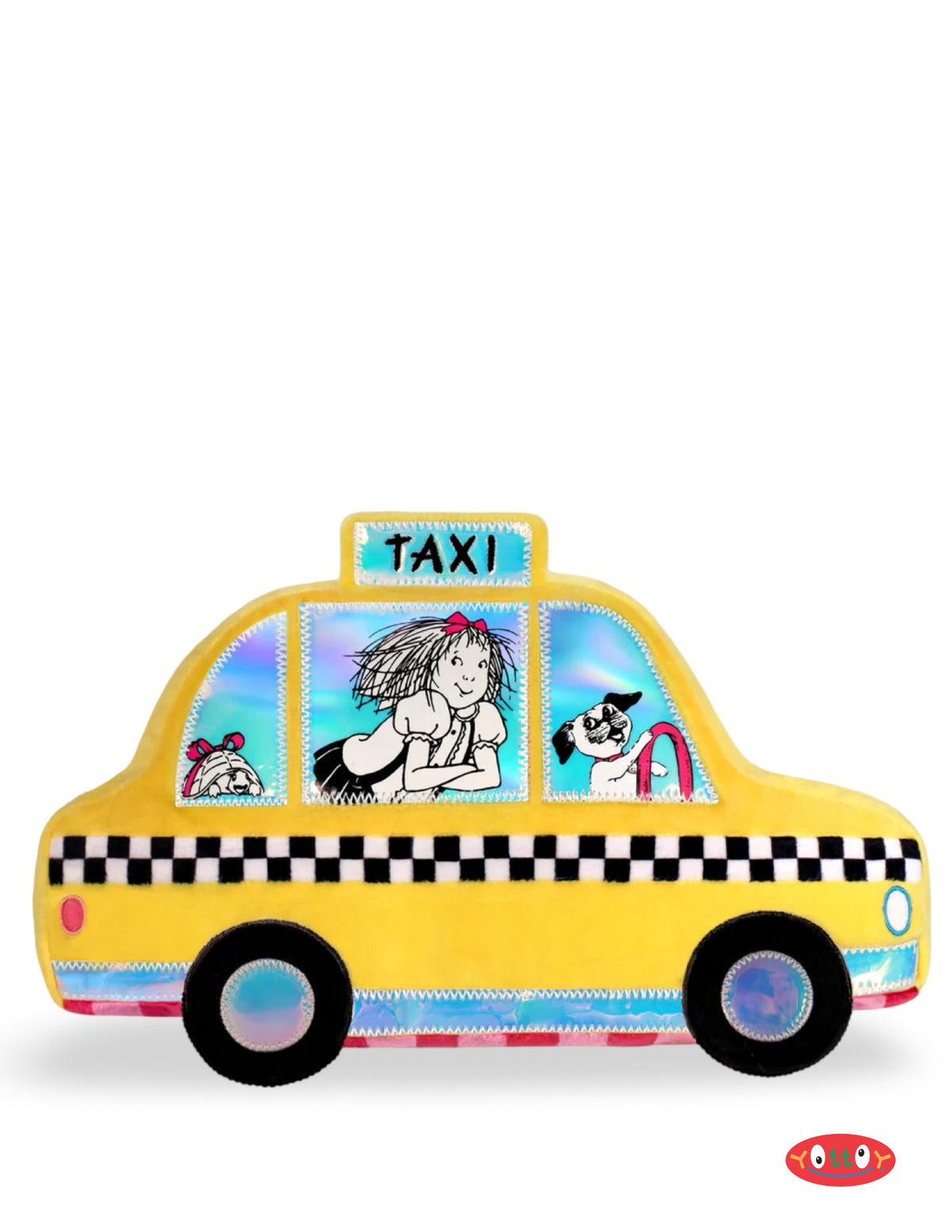 ELOISE TAXI 15" PLUSH PILLOW