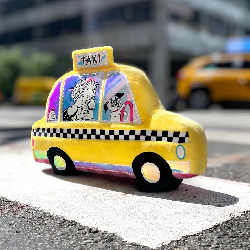 Eloise Taxi Plush Pillow