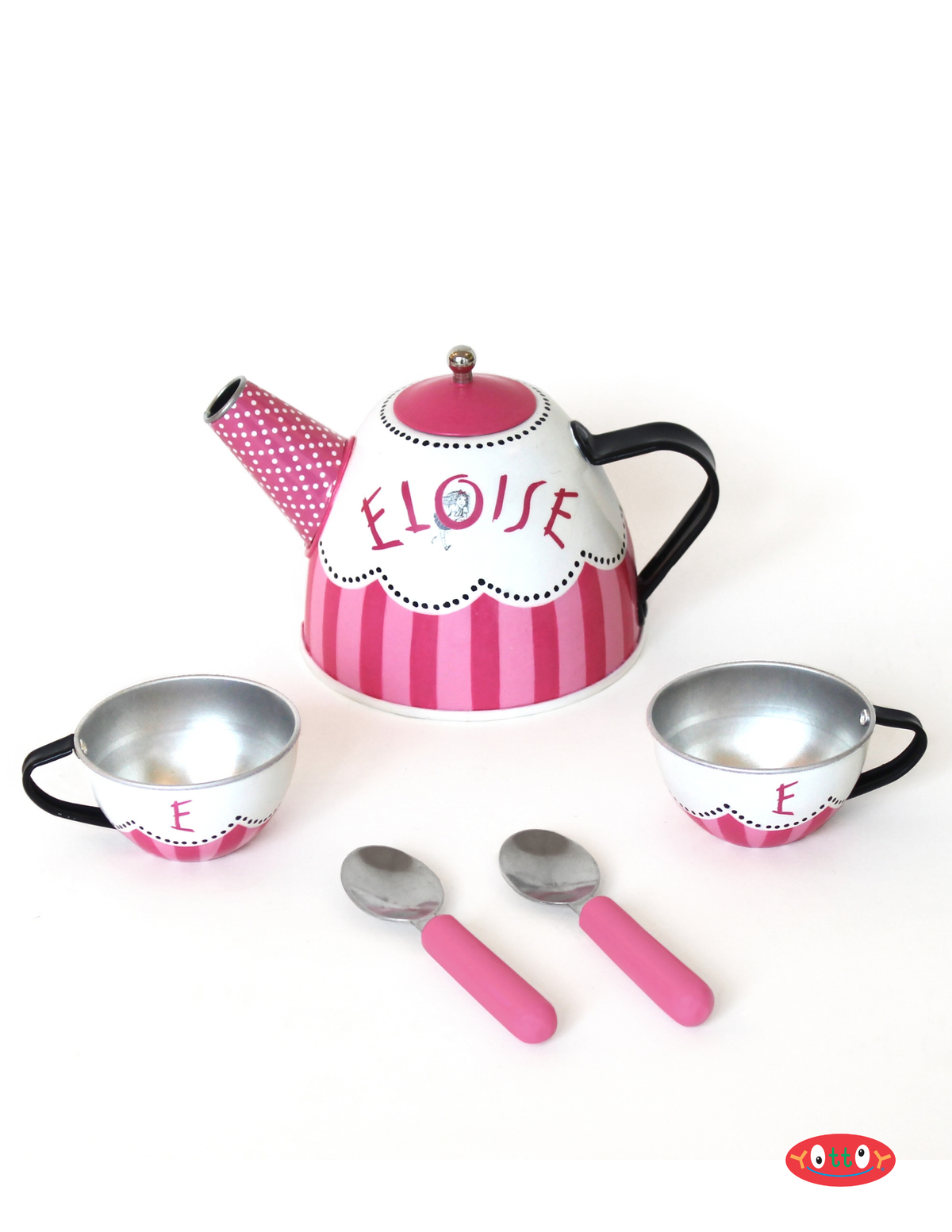 ELOISE 14-PIECE TIN TEA SET