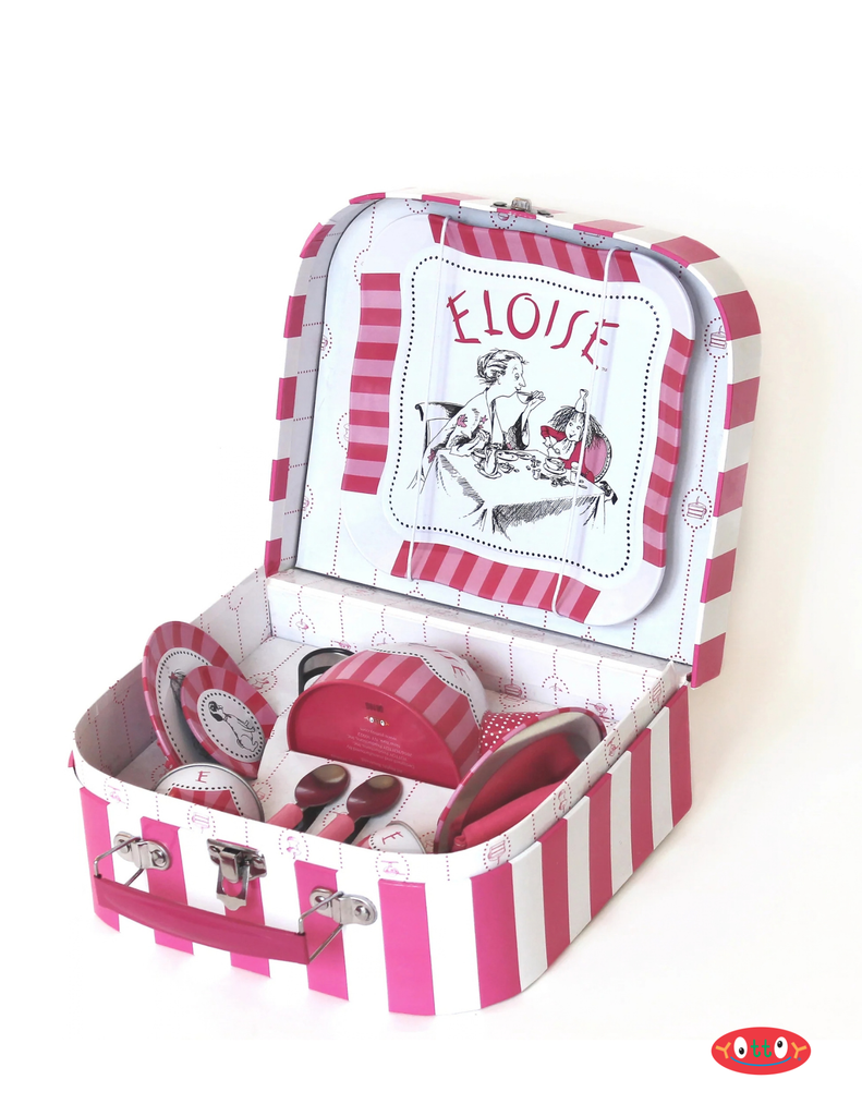 ELOISE 14-PIECE TIN TEA SET