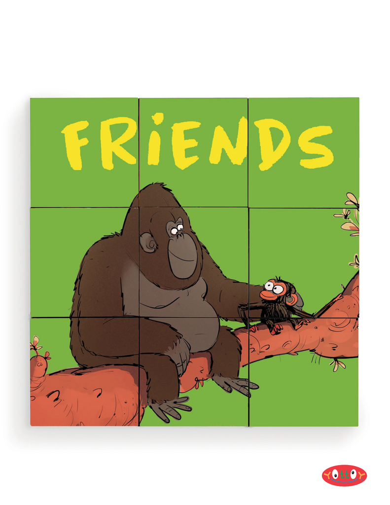 Grumpy Monkey Puzzle Blocks - 6 Puzzles in 1