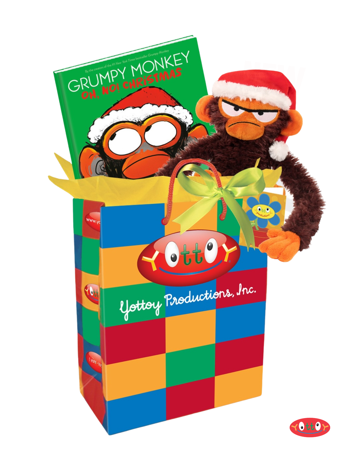 GRUMPY MONKEY CHRISTMAS GIFT SET