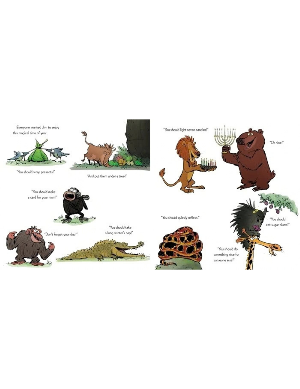 "GRUMPY MONKEY OH, NO! CHRISTMAS" HARDCOVER BOOK