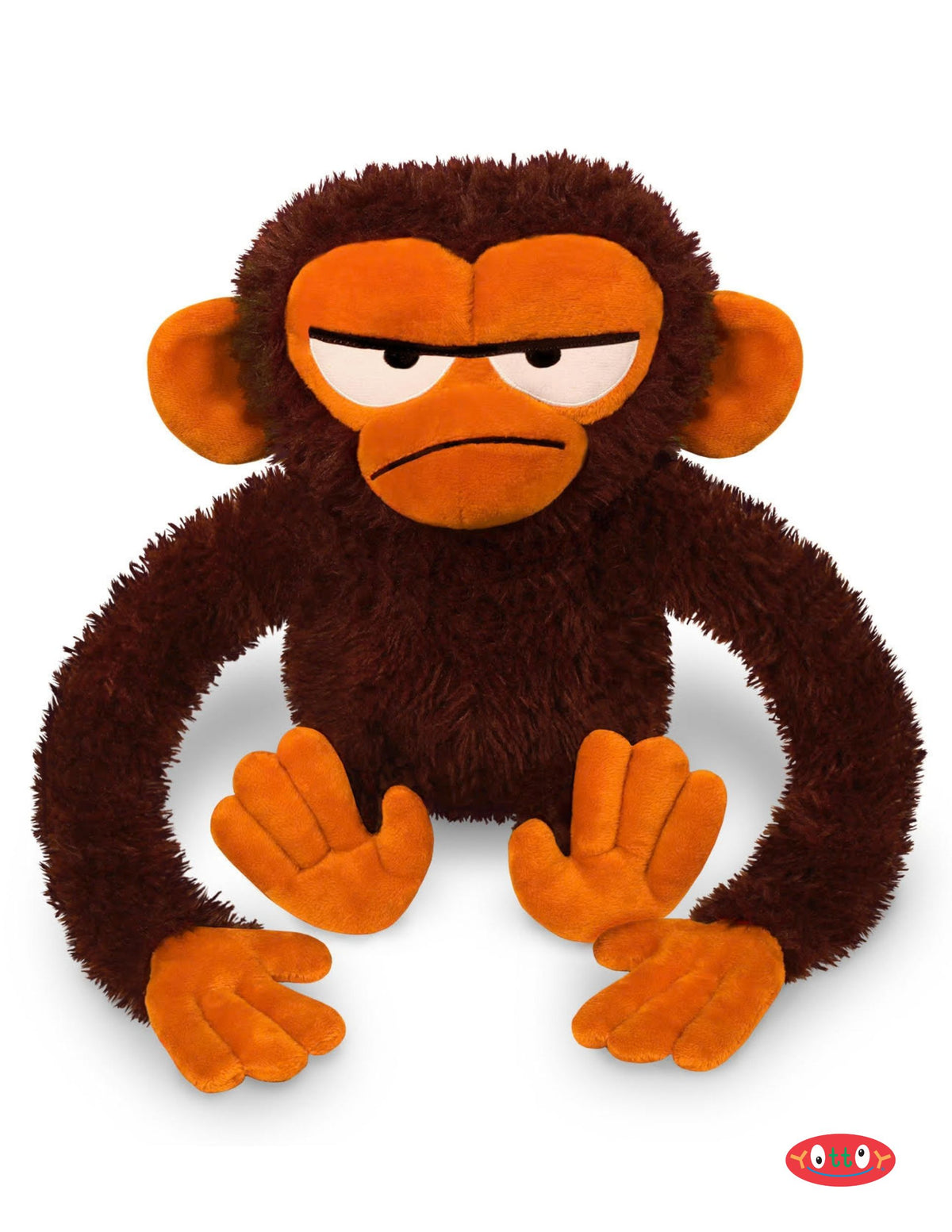 GRUMPY MONKEY 12" SOFT PLUSH TOY