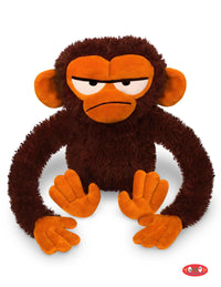 GRUMPY MONKEY 12" SOFT PLUSH TOY