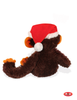 GRUMPY MONKEY IN HOLIDAY HAT 7.5