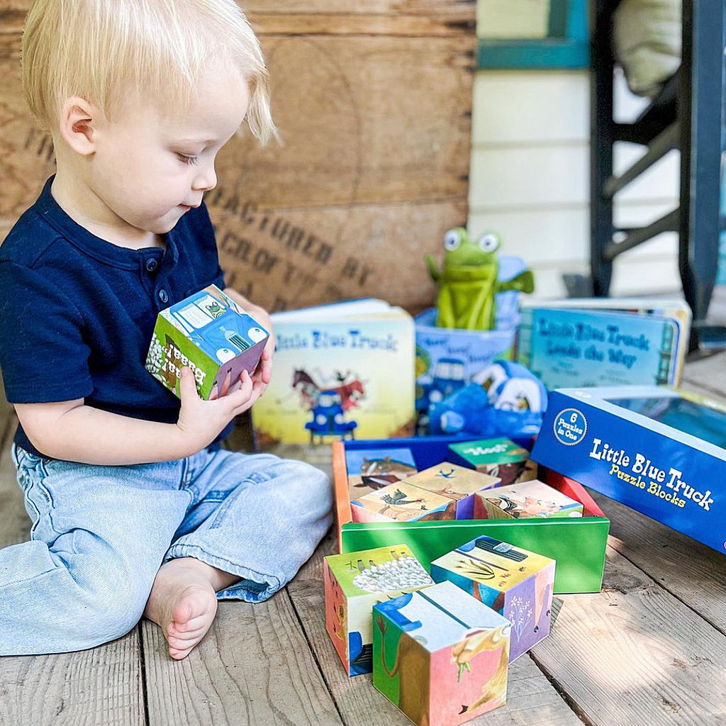 Little Blue Truck Puzzle Blocks