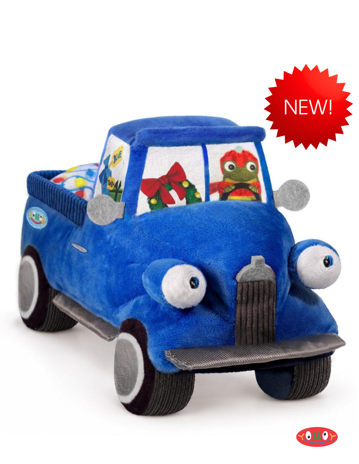 LITTLE BLUE TRUCK CHRISTMAS 9" SOFT PLUSH TOY