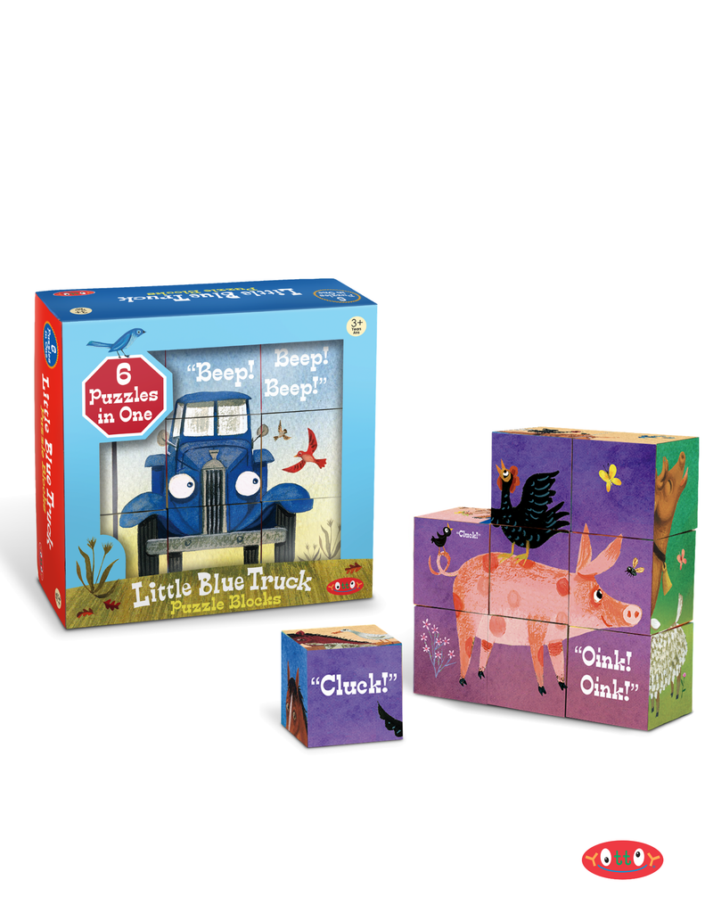 Little Blue Truck Puzzle Blocks