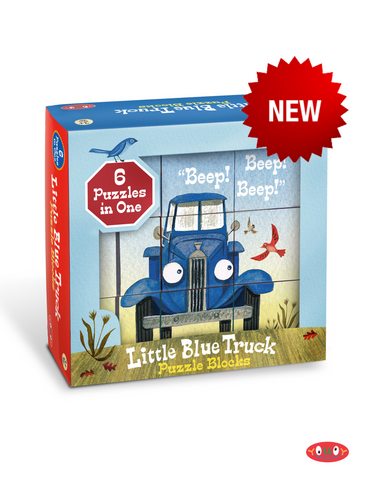 Little Blue Truck Jack-in-the-Box