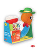 Lowly Worm Bendable Soft Toy with Board Book