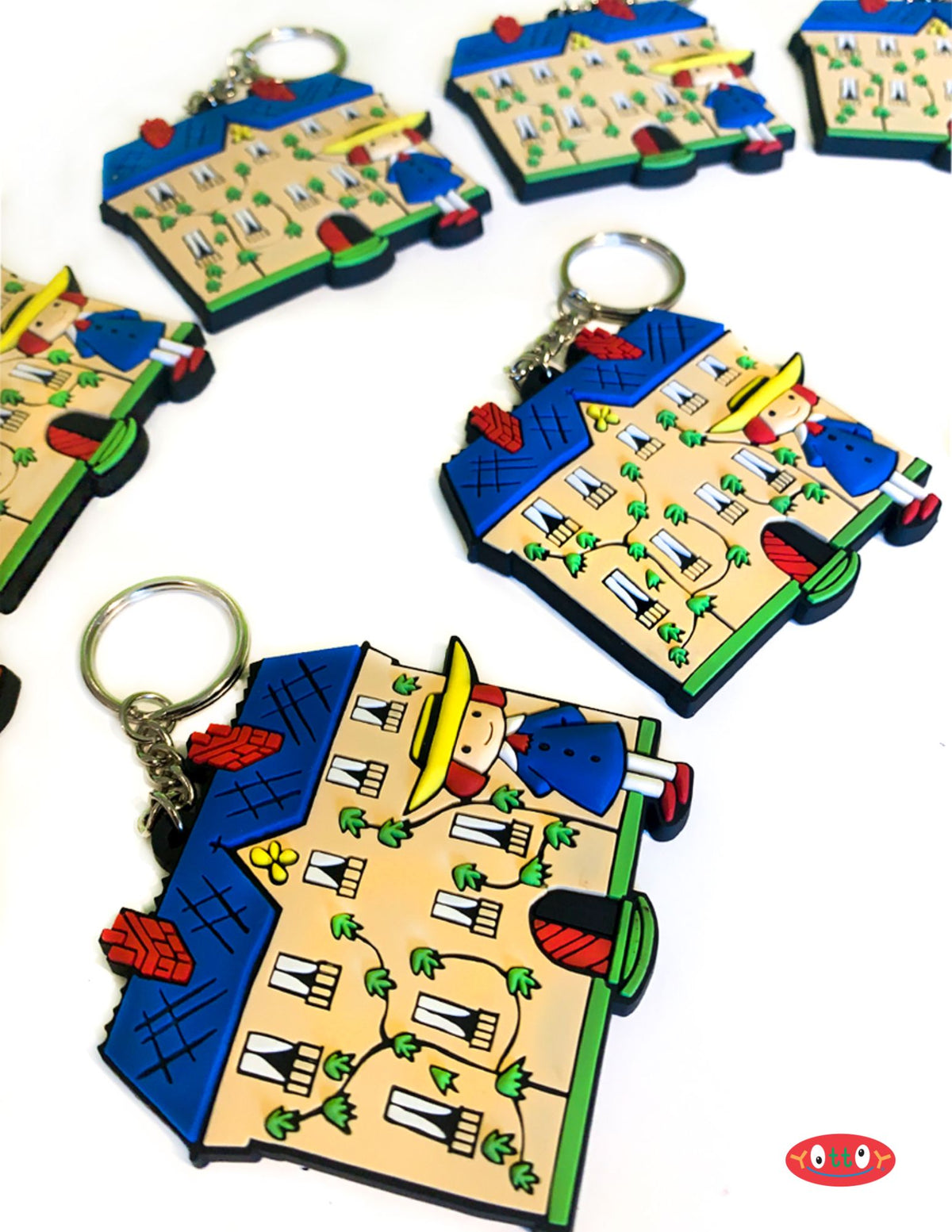 MADELINE KEYCHAIN PARTY FAVORS VALUE PACK