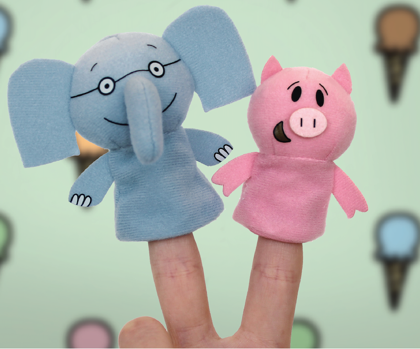 ELEPHANT & PIGGIE FINGER PUPPETS