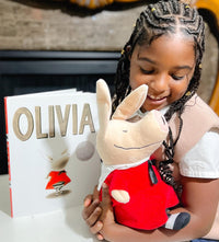 OLIVIA THE PIG 11" SOFT PLUSH DOLL