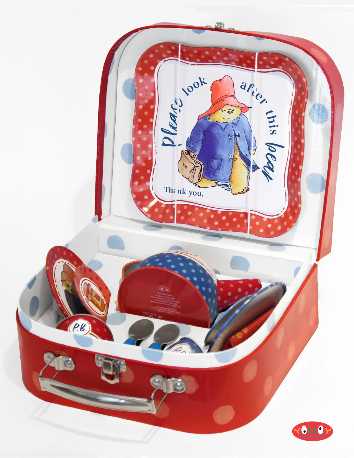 PADDINGTON 14-PIECE TIN TEA SET