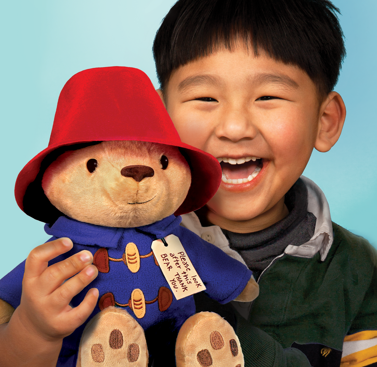 CLASSIC SEATED PADDINGTON BEAR 12" SOFT PLUSH TOY